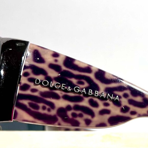 Dolce & Gabbana Purple and Silver Sunglasses - Picture 9 of 10
